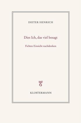 Dies Ich, das viel besagt