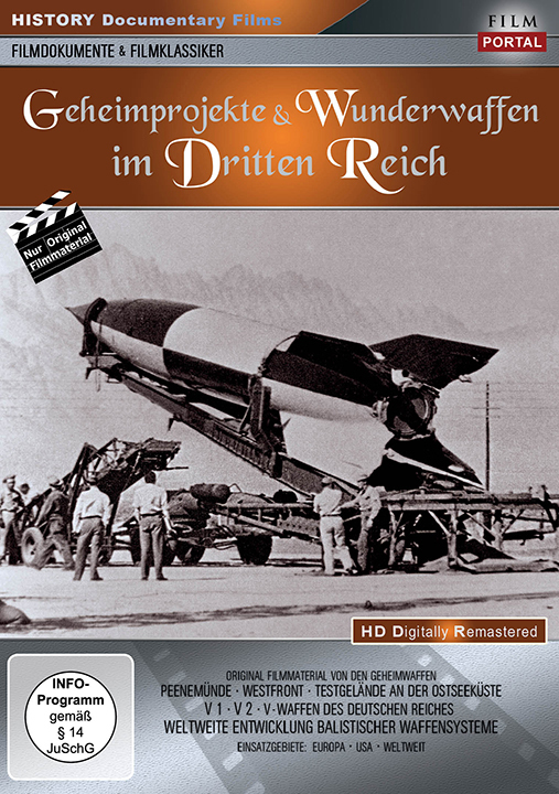 Geheimprojekte & Wunderwaffen im Dritten Reich, 1 DVD main product photo