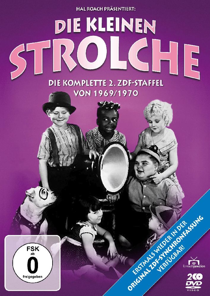 Die kleinen Strolche. Staffel.2, 2 DVD main product photo