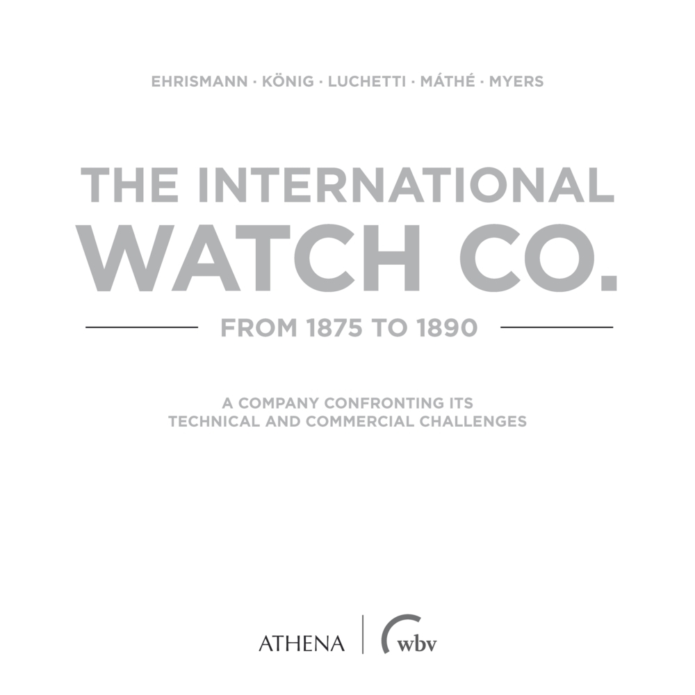 The International Watch Co. from 1875 to 1890 main product photo