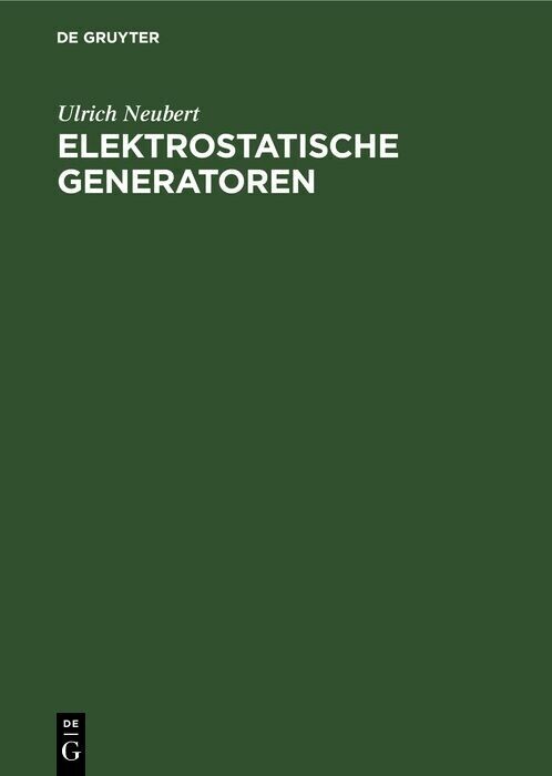 Elektrostatische Generatoren main product photo