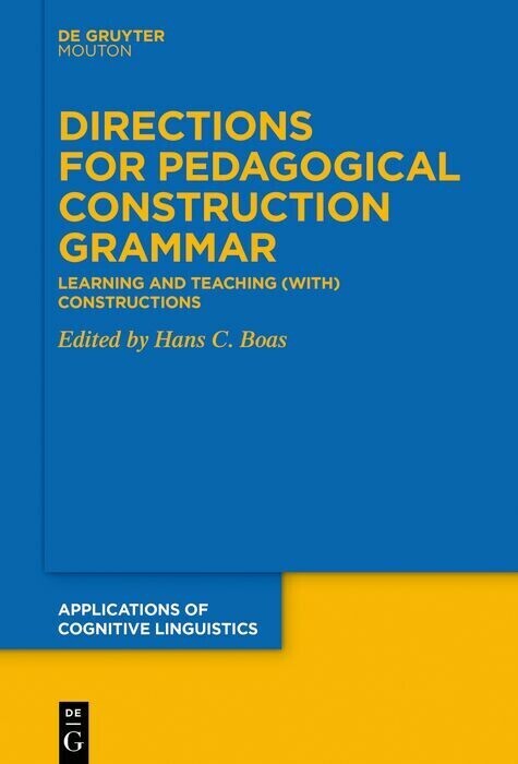 Directions for Pedagogical Construction Grammar main product photo