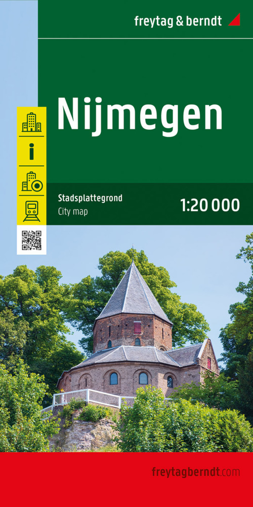 Nijmegen, Stadtplan 1:20.000, freytag & berndt main product photo