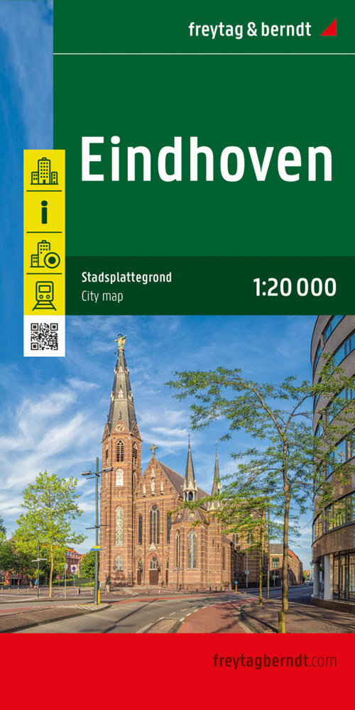 Eindhoven, Stadtplan 1:20.000, freytag & berndt main product photo