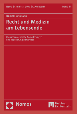 Recht und Medizin am Lebensende main product photo