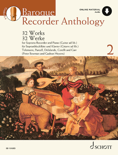 Baroque Recorder Anthology 2 main product photo