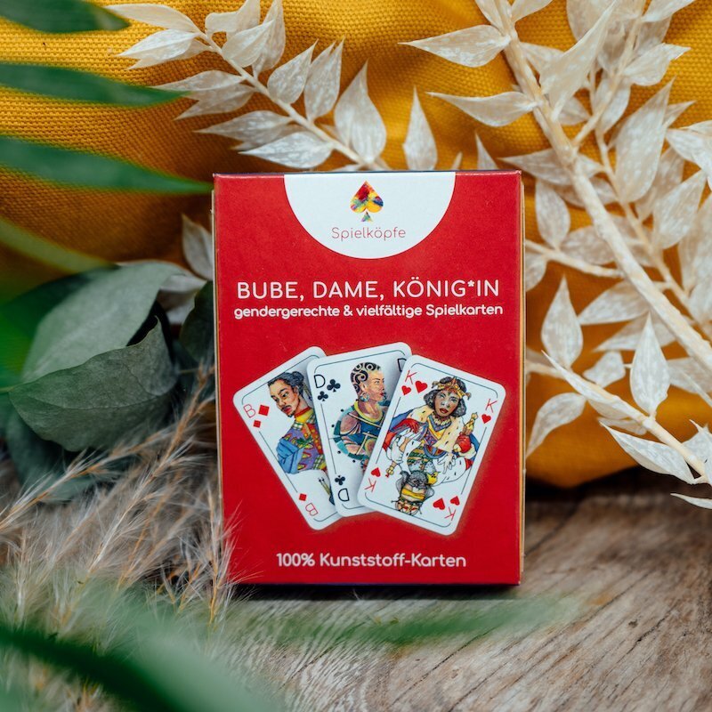 Gendergerechtes Kartendeck, 100% Kunststoffkarten main product photo