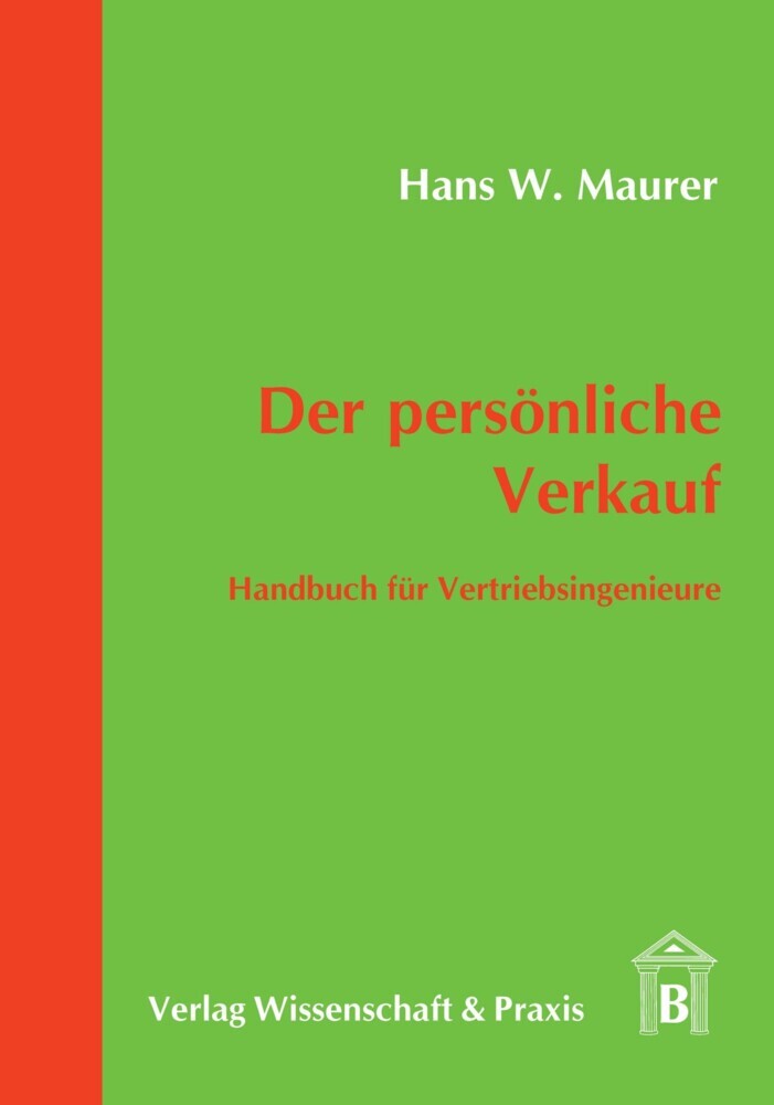 Der persönliche Verkauf. main product photo