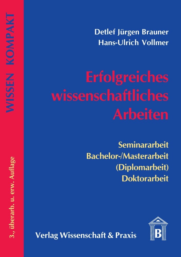 Erfolgreiches wissenschaftliches Arbeiten. main product photo