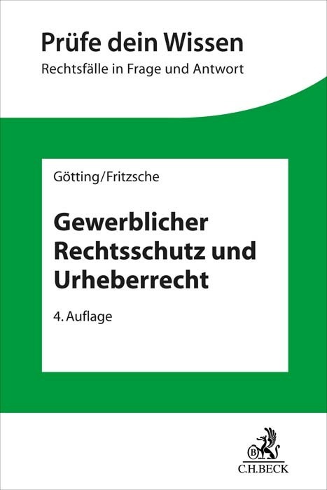 Gewerblicher Rechtsschutz und Urheberrecht main product photo