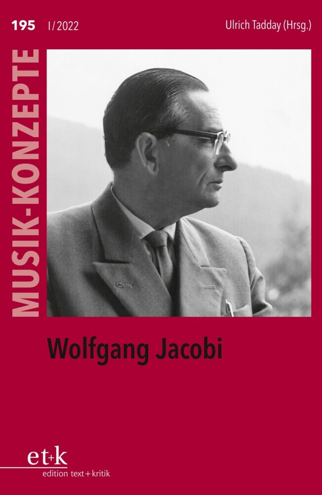MUSIK-KONZEPTE 195: Wolfgang Jacobi main product photo