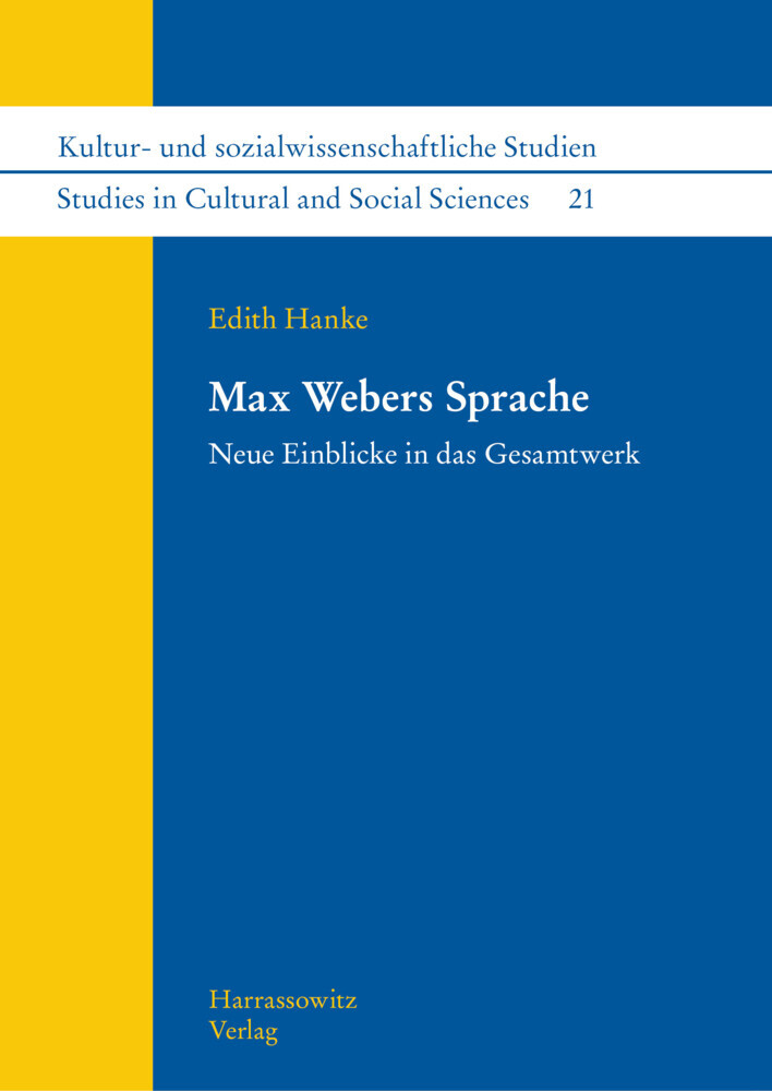 Max Webers Sprache main product photo