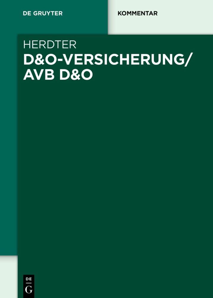 D&O-Versicherung/AVB D&O main product photo