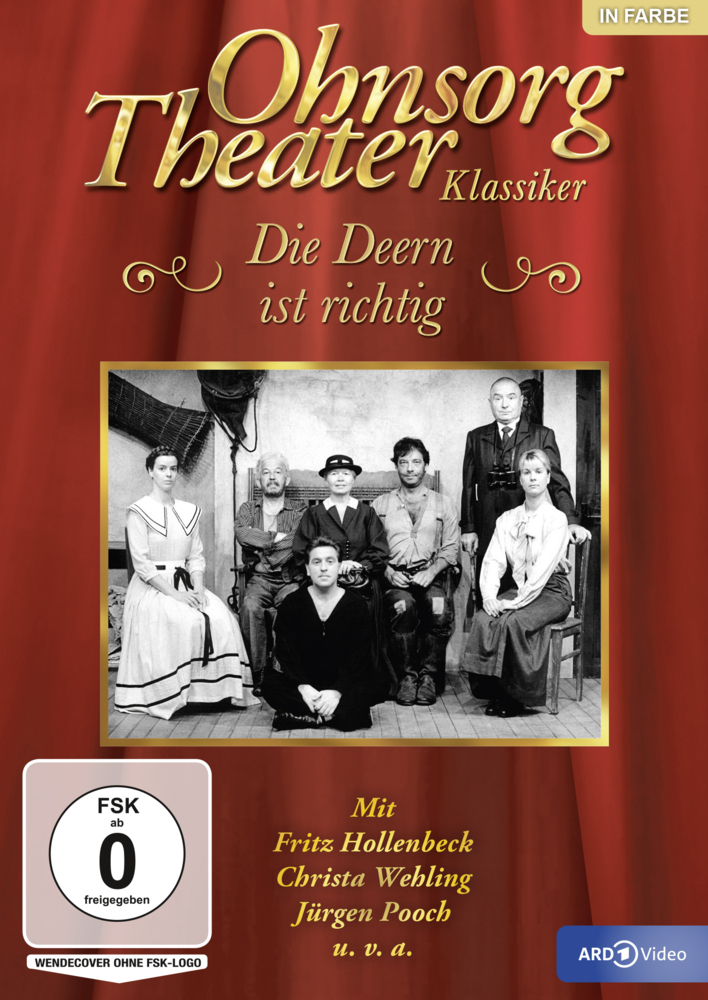 Ohnsorg-Theater Klassiker: Die Deern ist richtig, 1 DVD main product photo