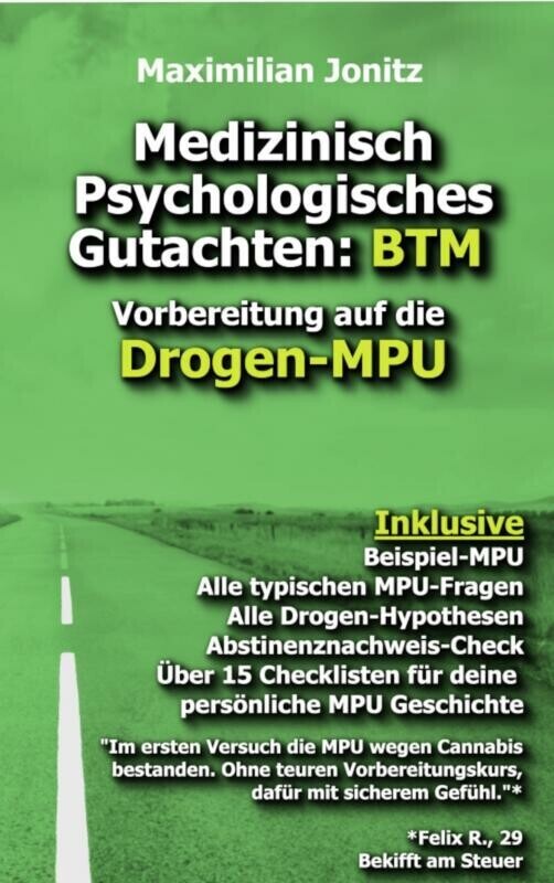Medizinisch Psychologisches Gutachten: BTM main product photo
