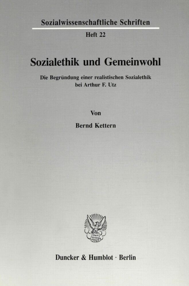 Sozialethik und Gemeinwohl. main product photo