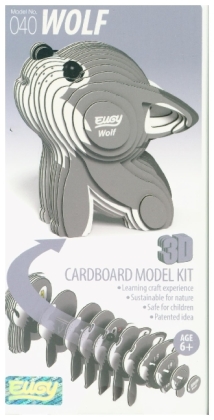 3D Bastelset Wolf