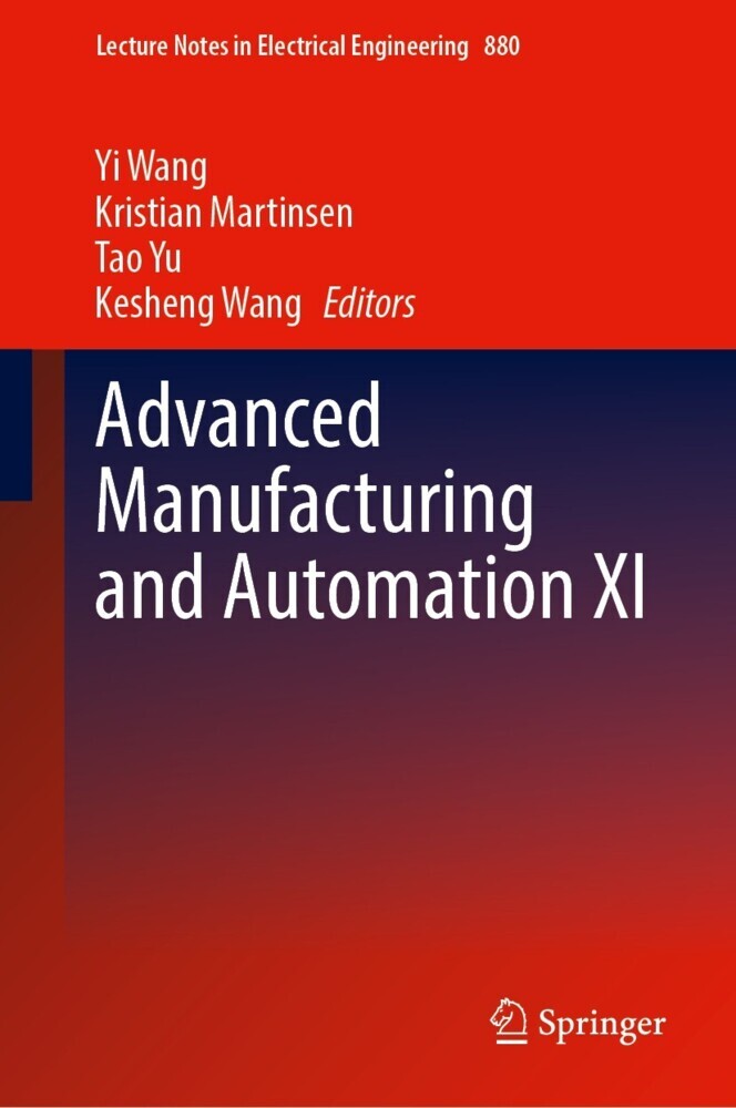 Advanced Manufacturing and Automation XI main product photo