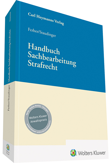 Handbuch Sachbearbeitung Strafrecht main product photo