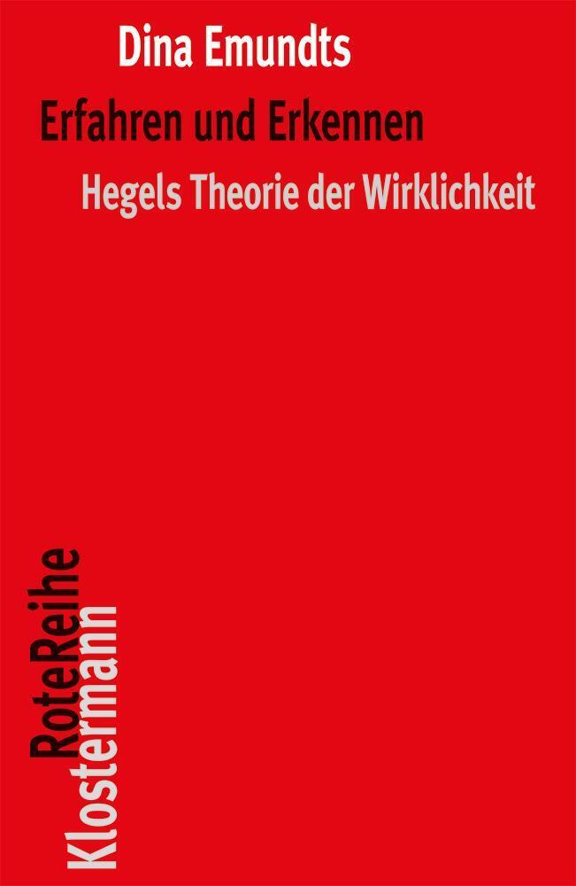 Erfahren und Erkennen main product photo