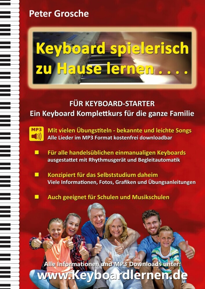 Keyboard spielerisch zu Hause lernen - für Keyboard Starter main product photo
