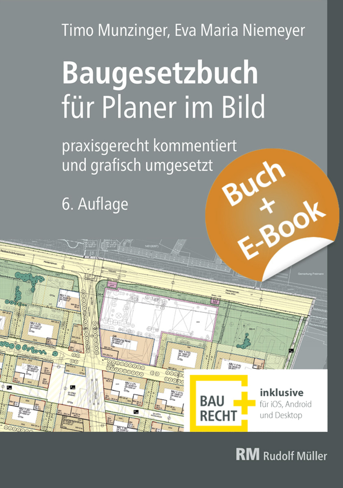 Baugesetzbuch für Planer im Bild - mit E-Book (PDF), m. 1 Buch, m. 1 E-Book, 2 Teile main product photo
