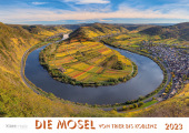 Mosel von Trier bis Koblenz 2023 Bildkalender A4 quer, spiralgebunden