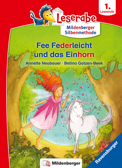Leserabe mit Mildenberger Silbenmethode - Fee Federleicht und das Einhorn main product photo