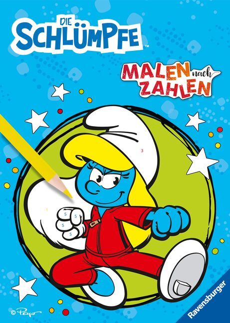 Die Schlümpfe - Malen nach Zahlen ab 5 main product photo