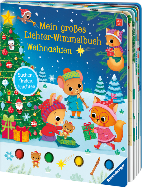 Mein großes Lichter-Wimmelbuch: Weihnachten main product photo