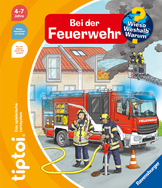 tiptoi® Wieso? Weshalb? Warum? - Bei der Feuerwehr main product photo