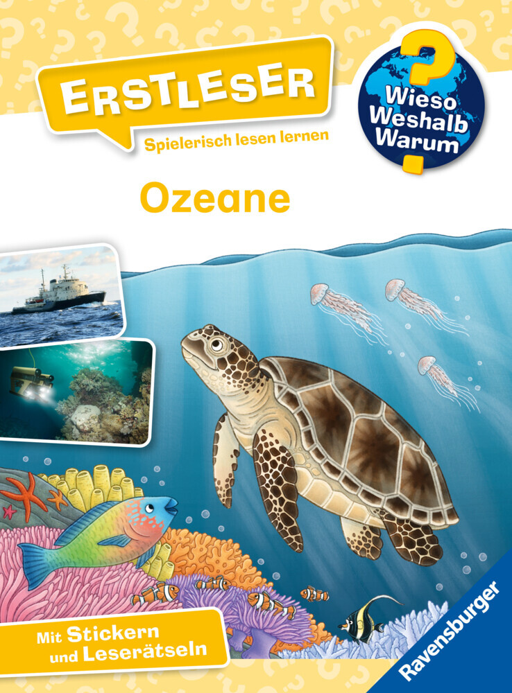 Wieso? Weshalb? Warum? Erstleser, Band 8 - Ozeane main product photo