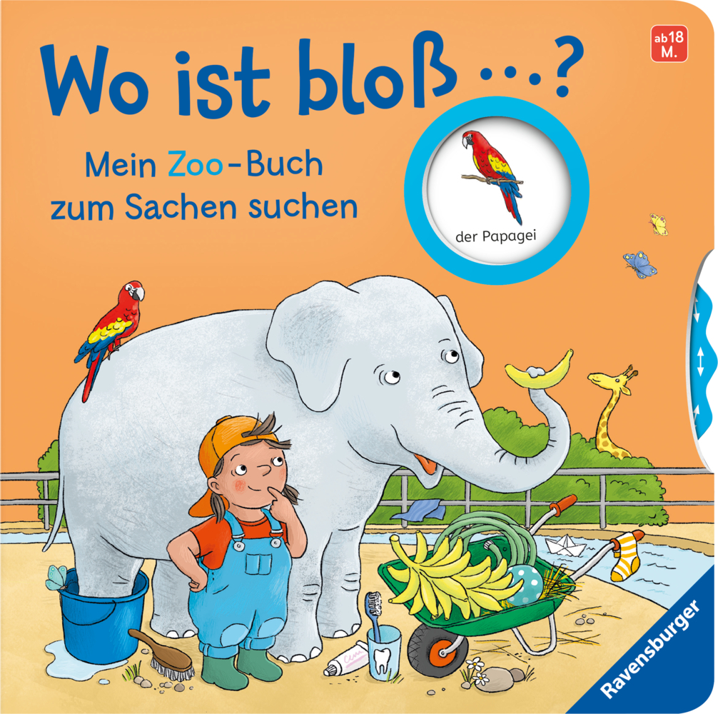 Wo ist bloß ...? - Mein Zoo-Buch zum Sachen suchen main product photo