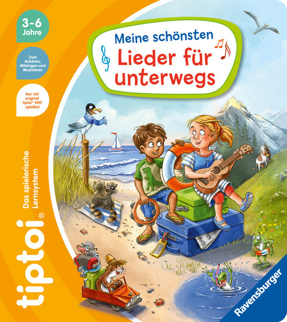 tiptoi® Liederbücher - Meine schönsten Lieder für unterwegs main product photo