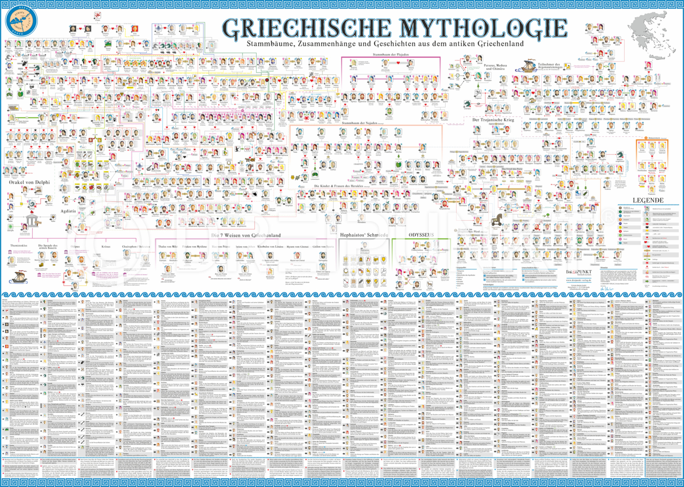 Poster Griechische Mythologie main product photo