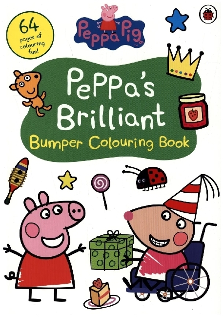 Peppa Pig: Peppa's Brilliant Bumper Colouring Book main product photo