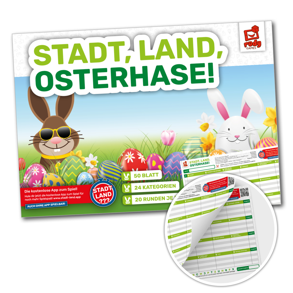 Stadt, Land, OSTERHASE! (Spiel) main product photo