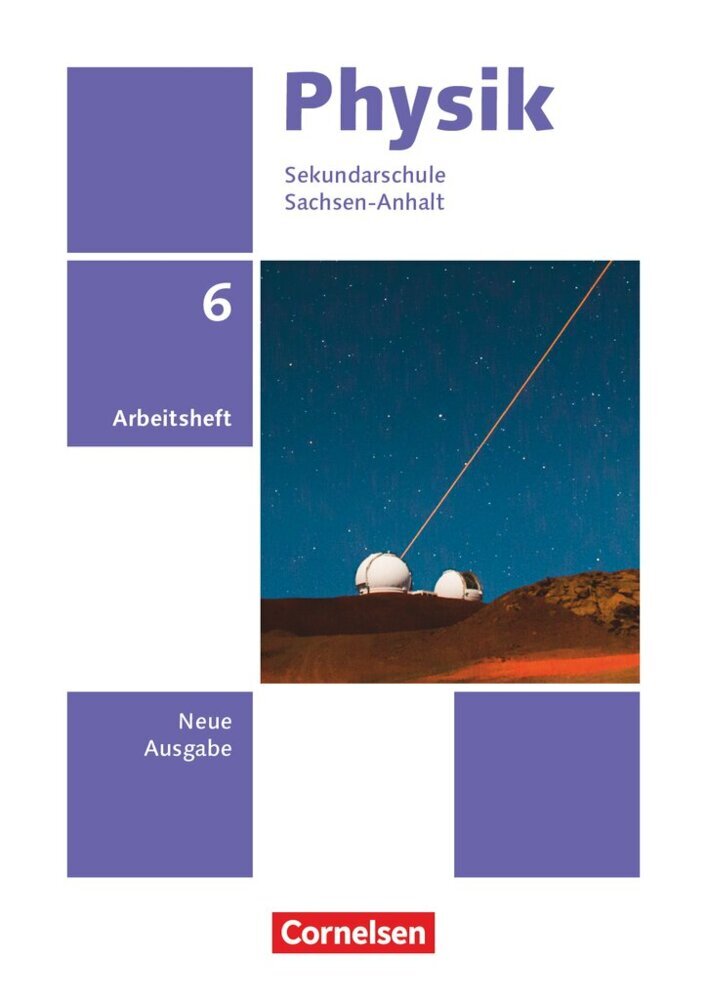 Physik - Neue Ausgabe - Sachsen-Anhalt 2022 - 6. Schuljahr main product photo