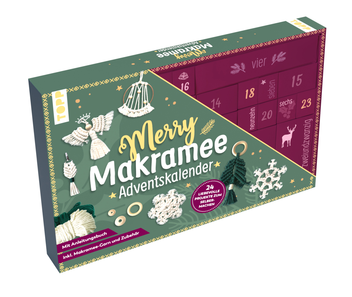 Adventskalender Merry Makramee main product photo