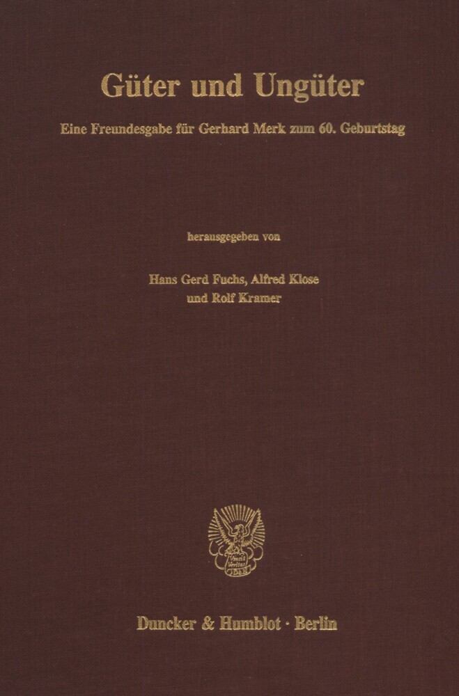Güter und Ungüter. main product photo