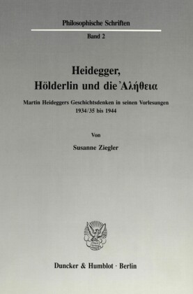 Heidegger, Hölderlin und die ???????.