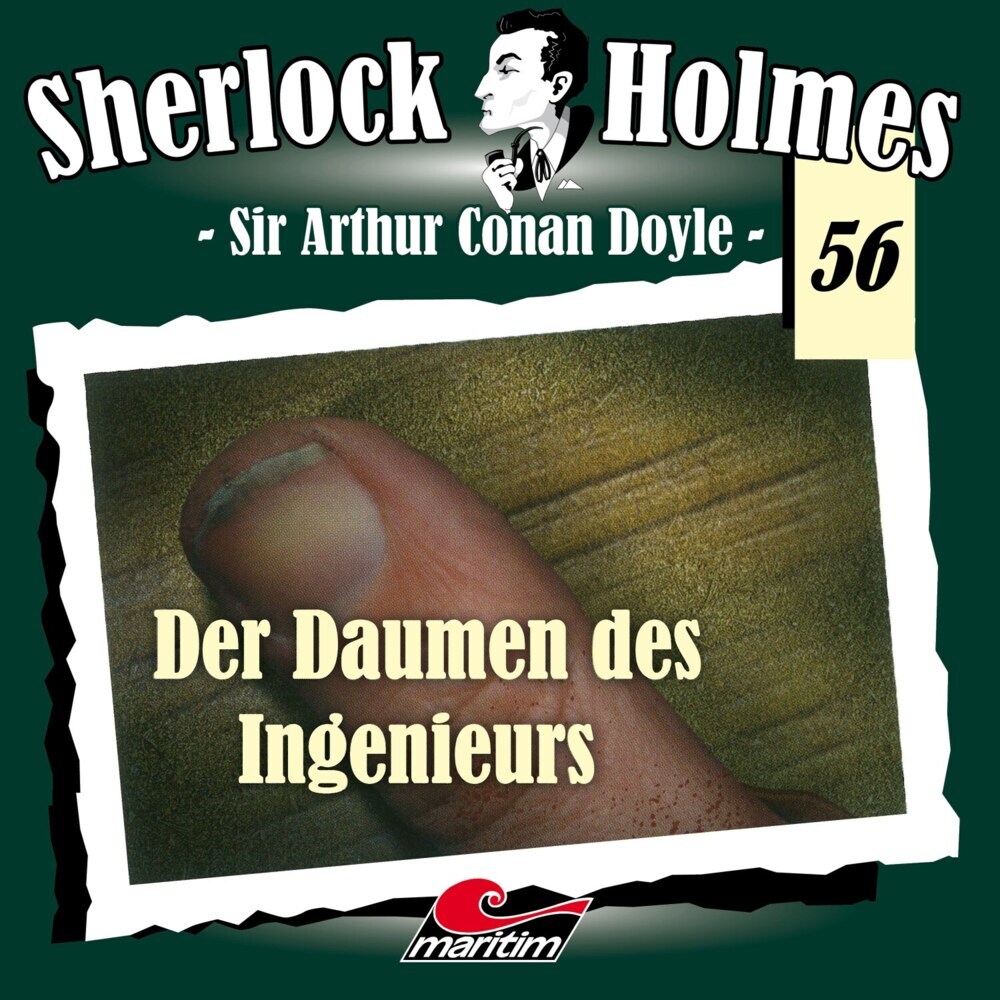 Sherlock Holmes - Der Daumen des Ingenieurs, 1 Audio-CD main product photo