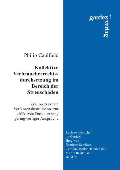 Kollektive Verbraucherrechtsdurchsetzung im Bereich der Streuschäden main product photo