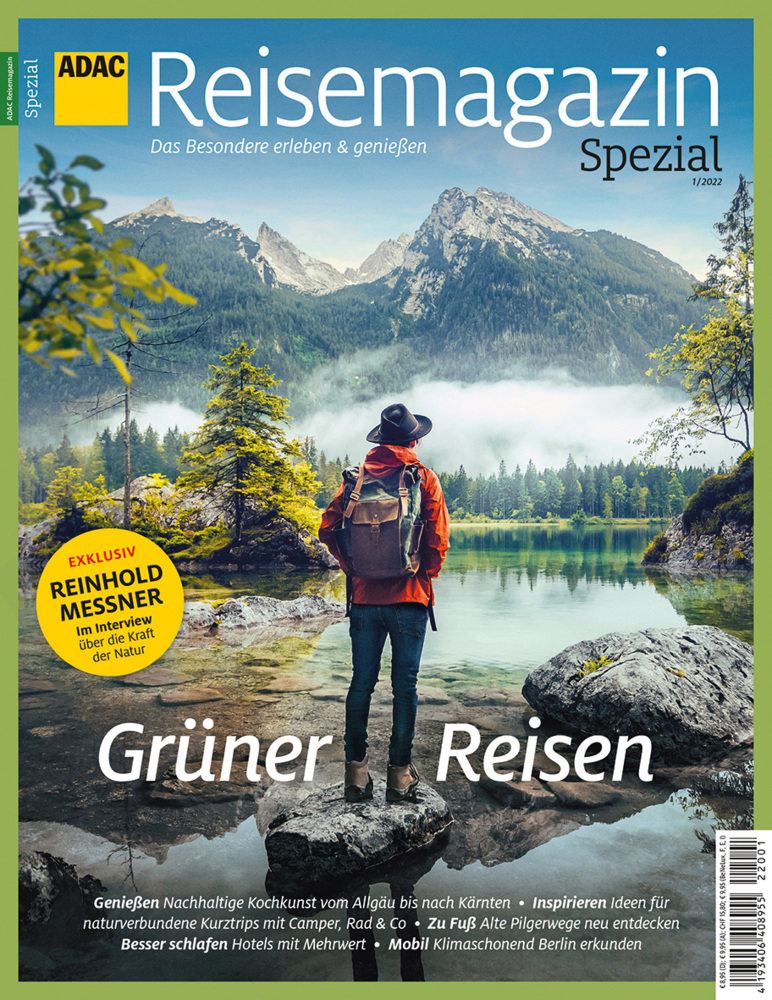 ADAC Reisemagazin Spezial Grüner Reisen main product photo