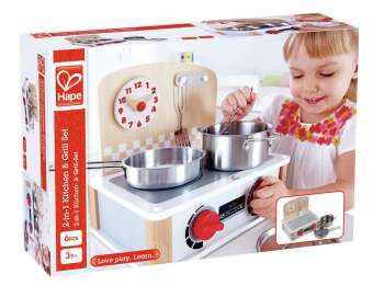 Hape 2-in-1 Küchen- & Grill-Set