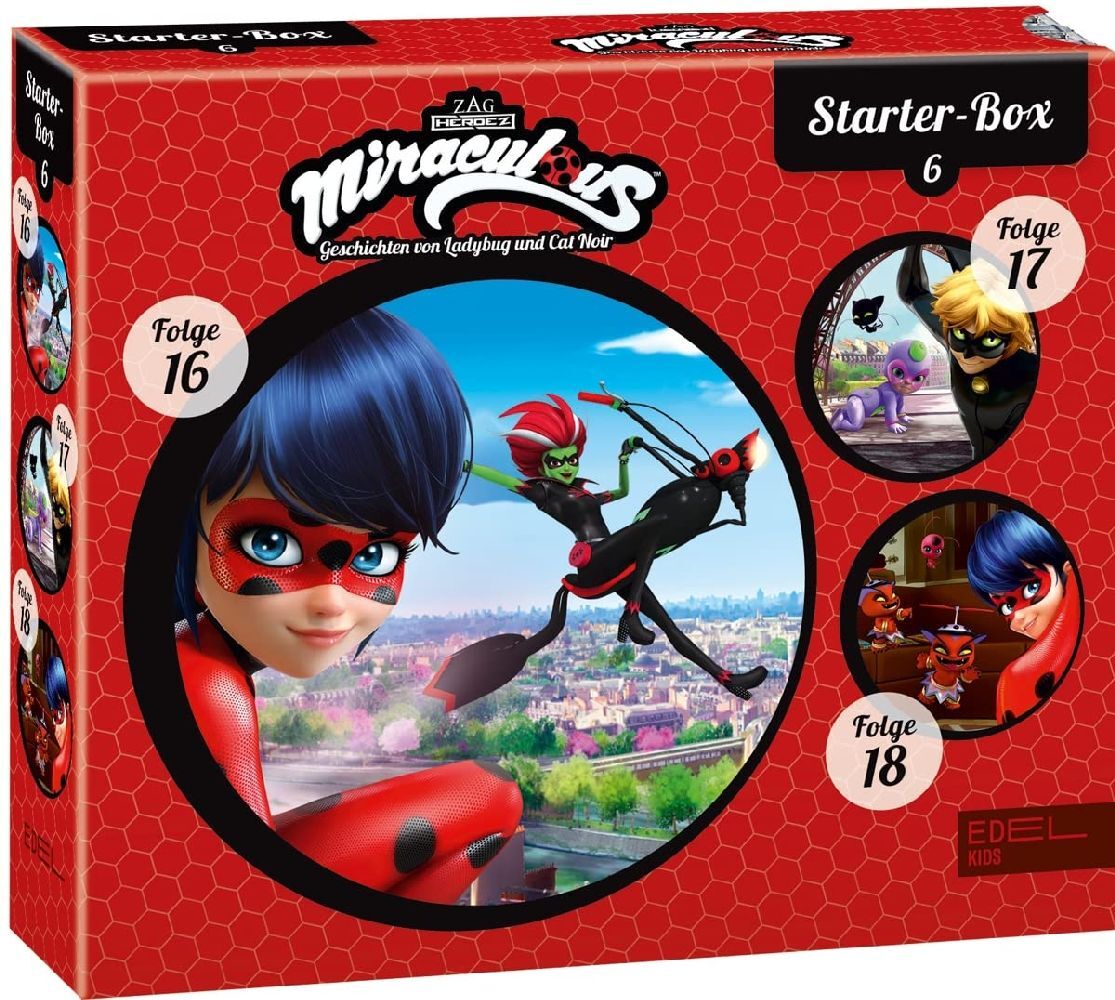 Miraculous - Starter-Box 6, 3 Audio-CD main product photo