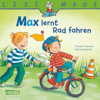 LESEMAUS 20: Max lernt Rad fahren