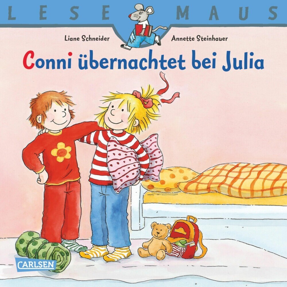LESEMAUS: Conni übernachtet bei Julia main product photo