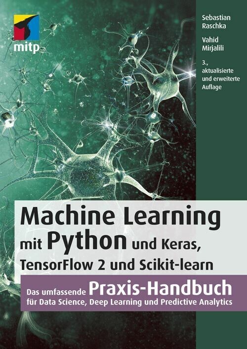 Machine Learning mit Python und Keras, TensorFlow 2 und Scikit-learn main product photo