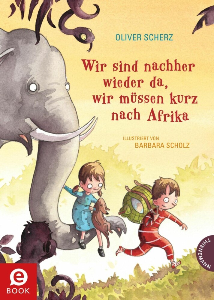 Wir sind nachher wieder da, wir müssen kurz nach Afrika main product photo